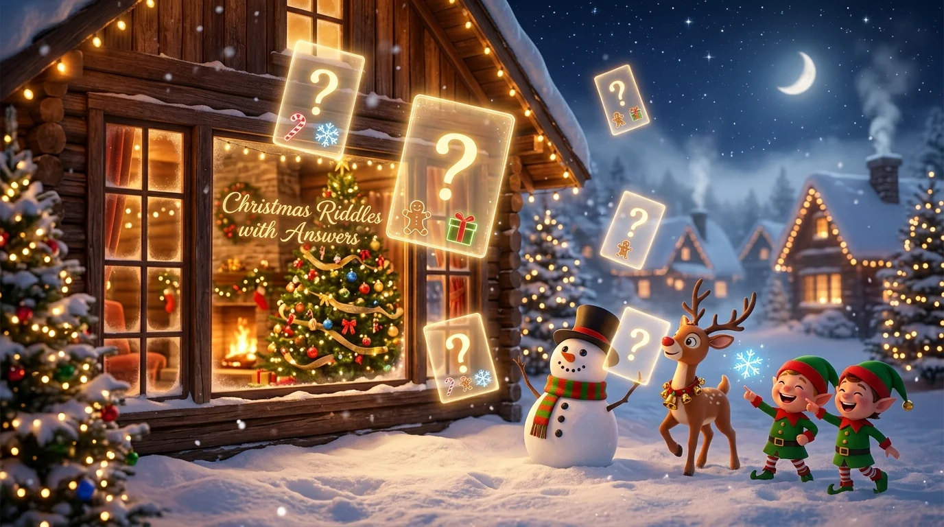 Christmas riddles with answers