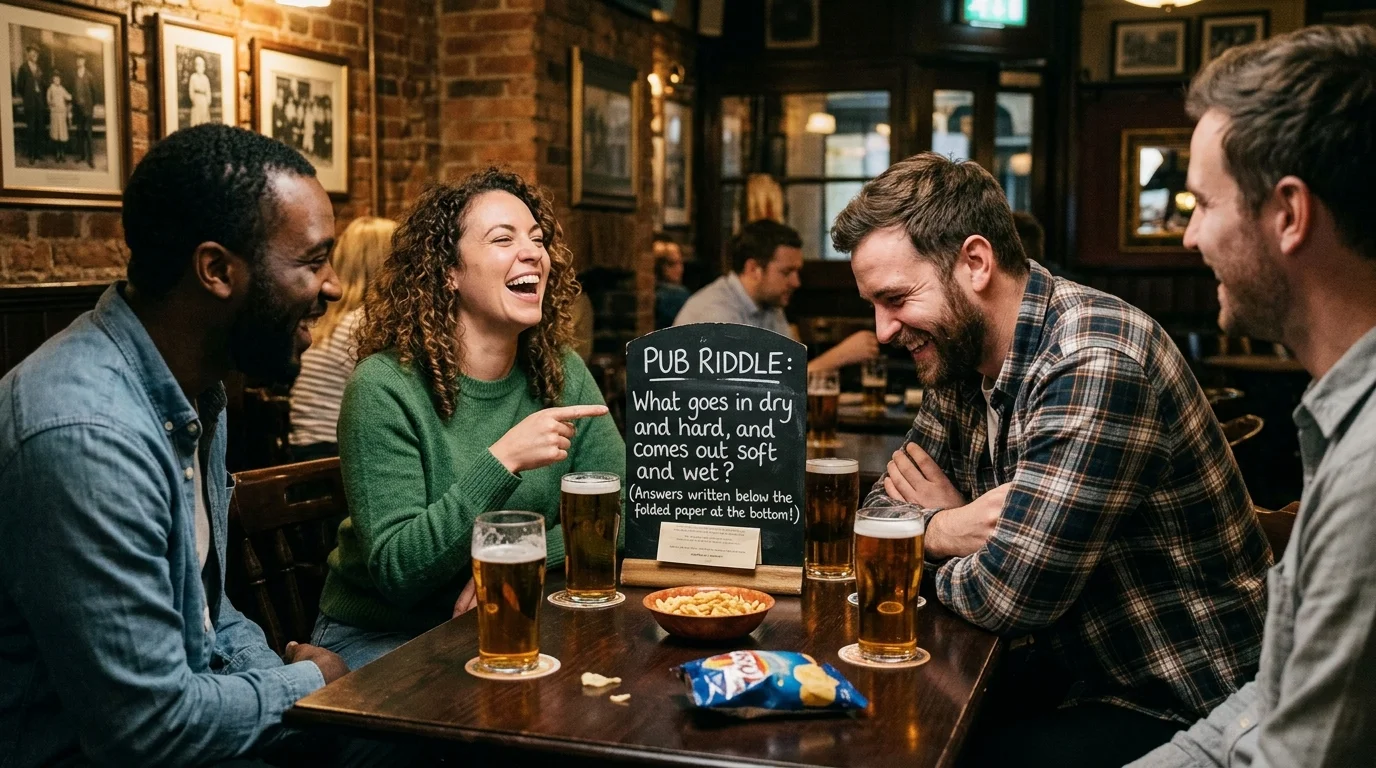 Clever dirty riddles for adults with answers