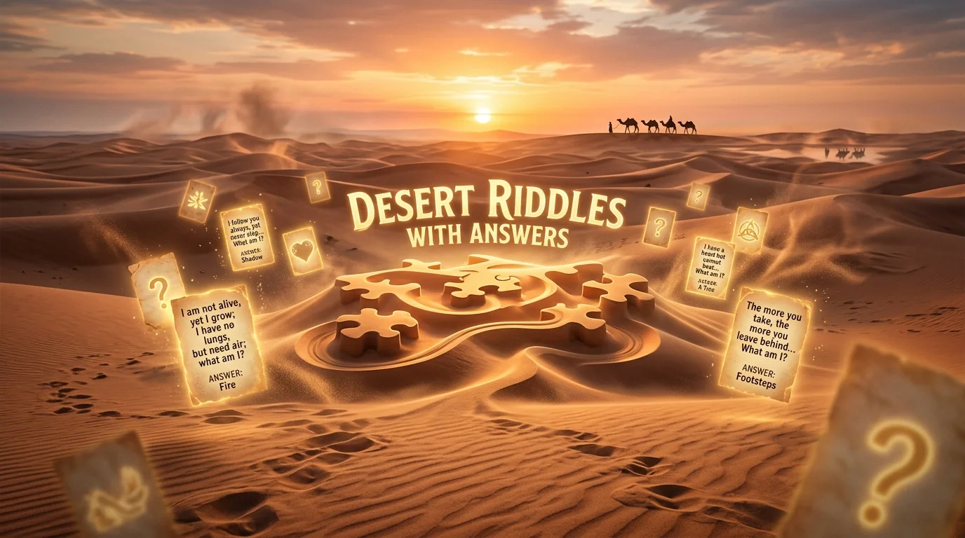 Desert Dunes and Sand Riddles