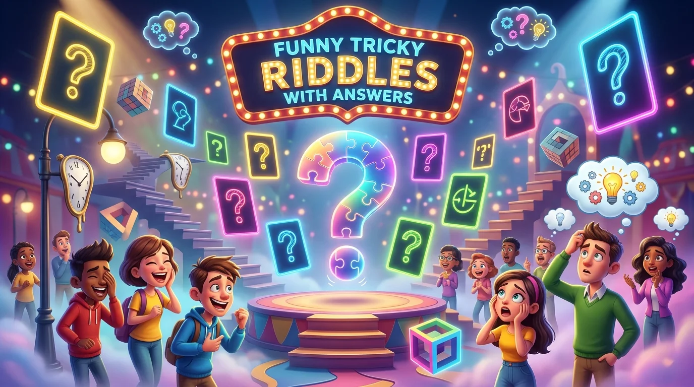 Funny tricky riddles with answers