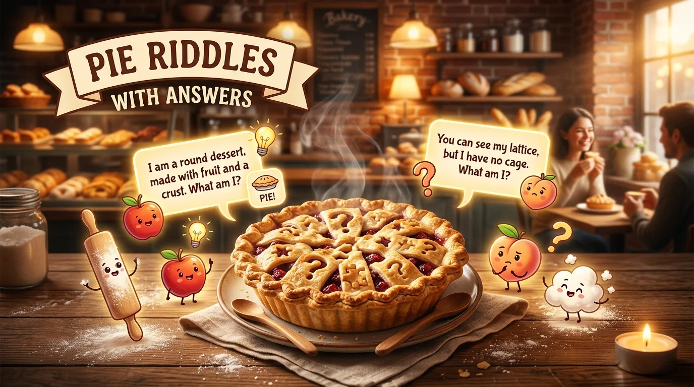 Pie riddles with answers