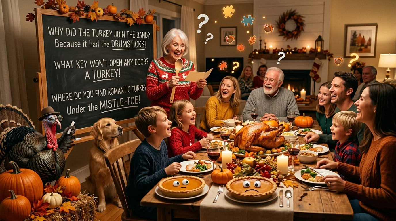 Thanksgiving riddles with answers