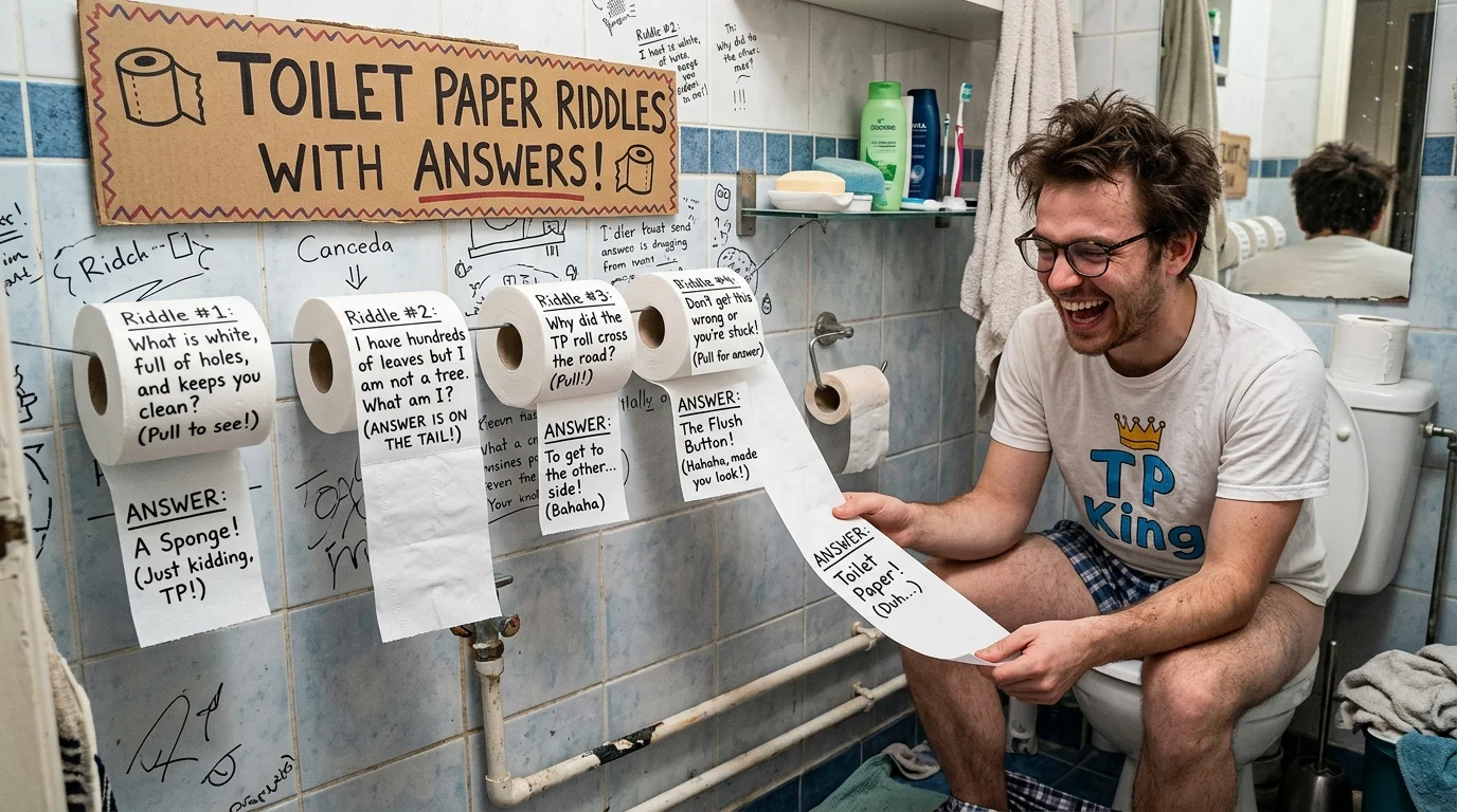 Toilet Paper Riddles With Answers