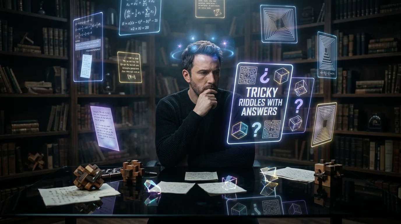 Tricky riddles with answers