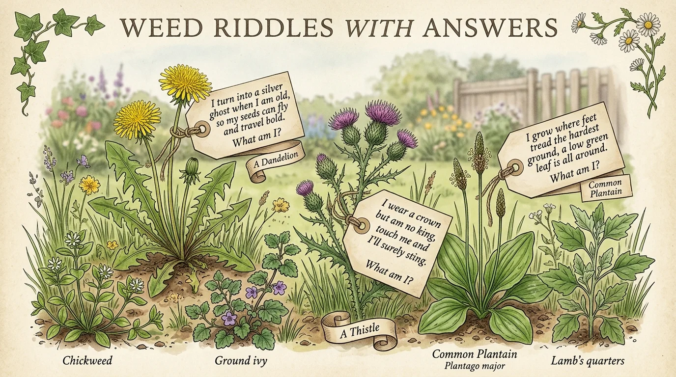Weed Riddles With Answers