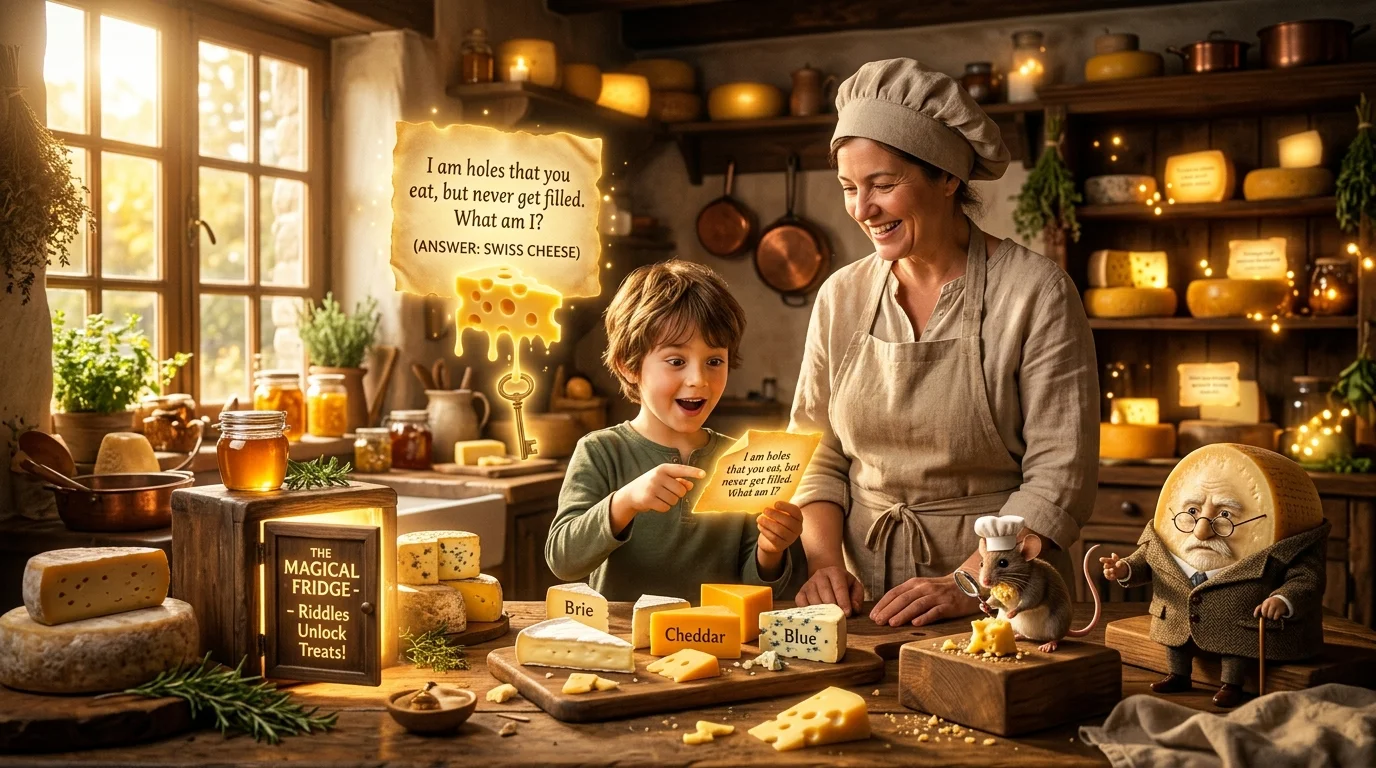 Cheese riddles with answers