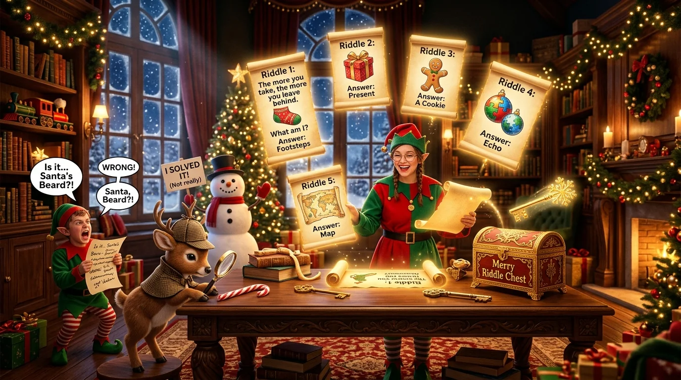 Christmas riddles with answers