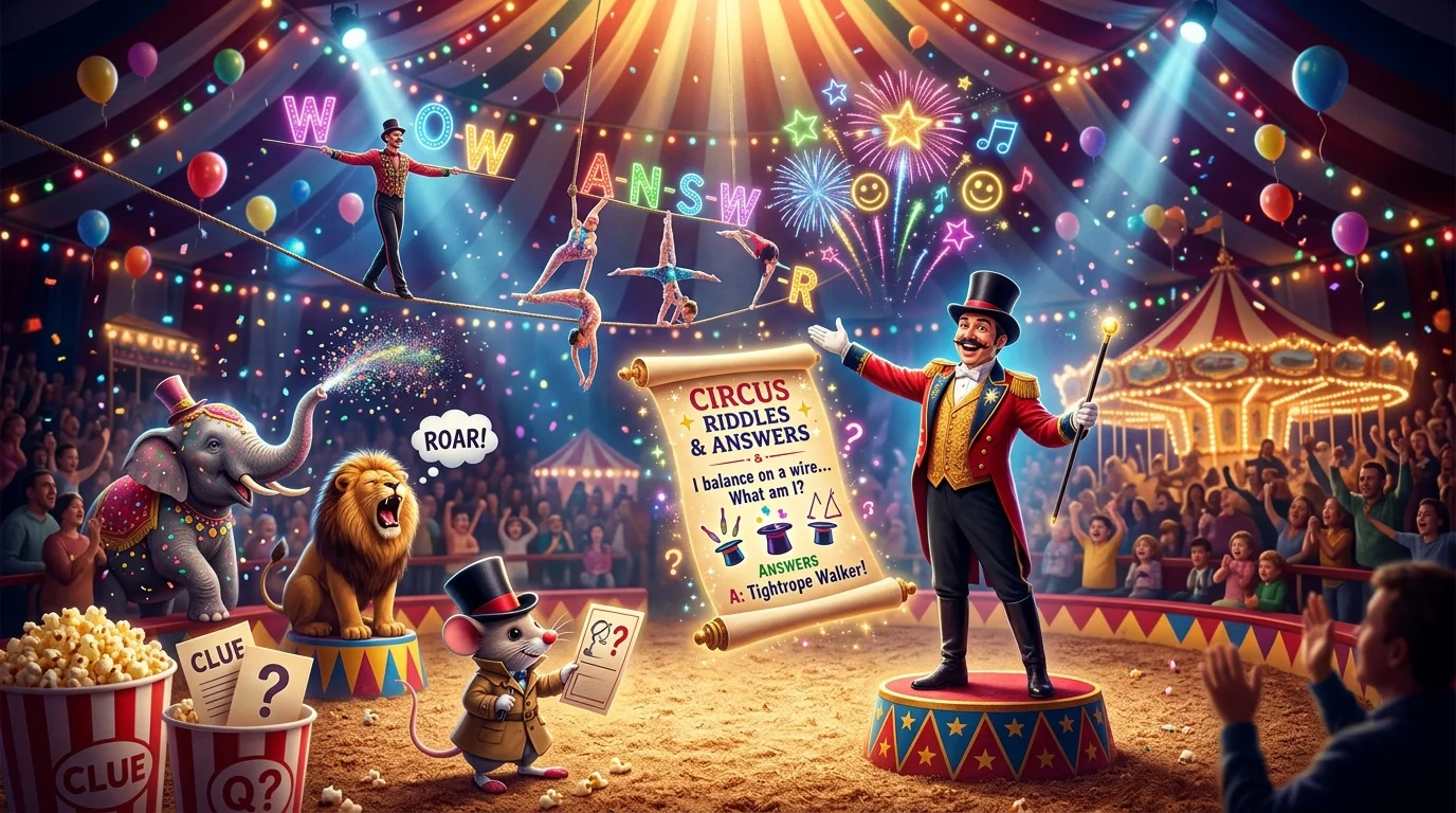 Circus Riddles with Answers