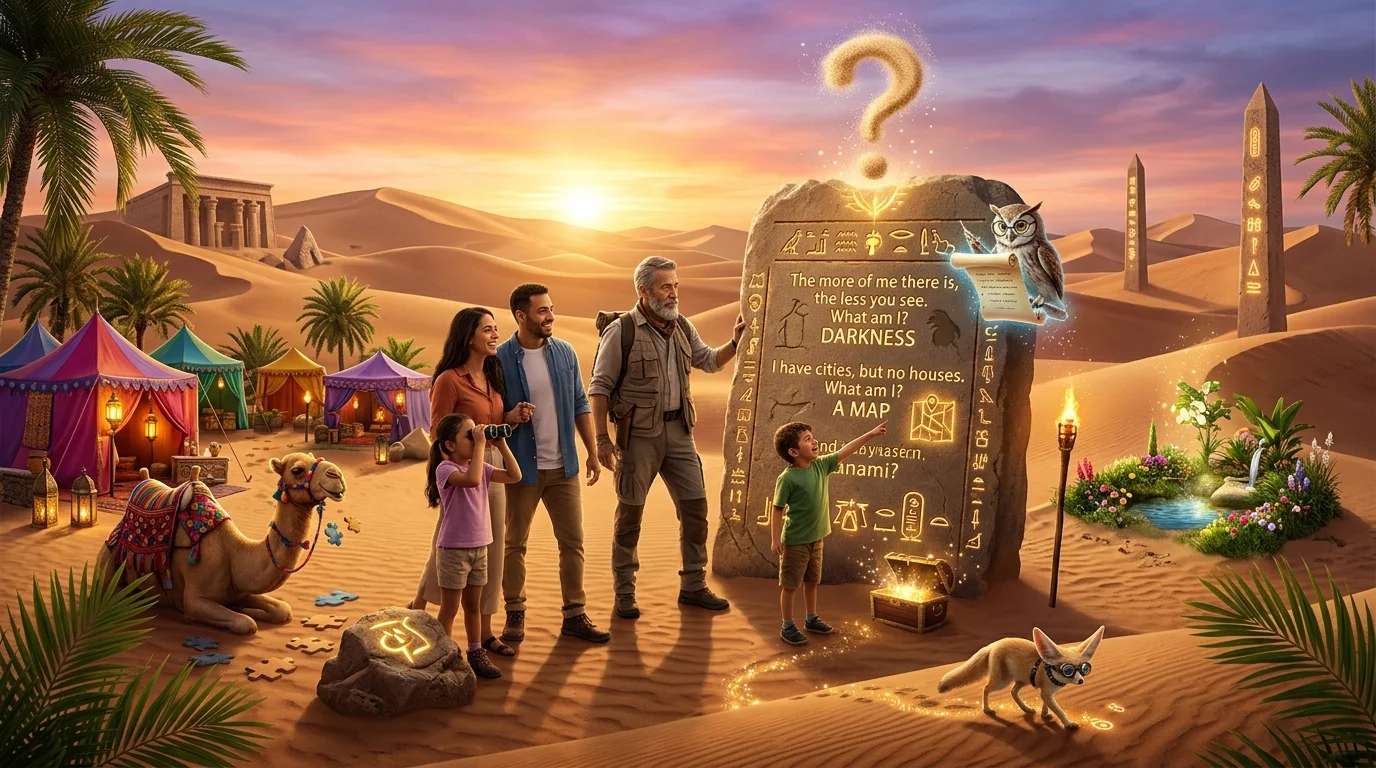 Desert Riddles with Answers