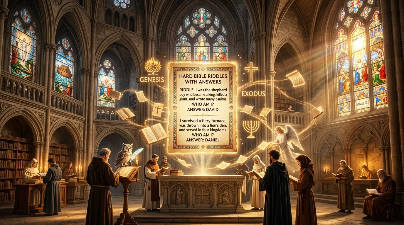 Easy Bible Riddles with Answers