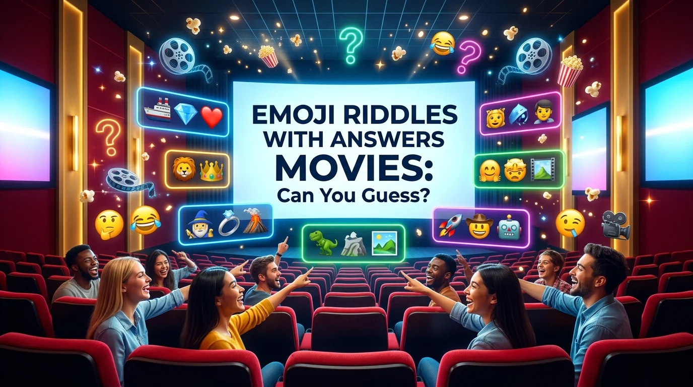 Easy Emoji Movie Riddles With Answers