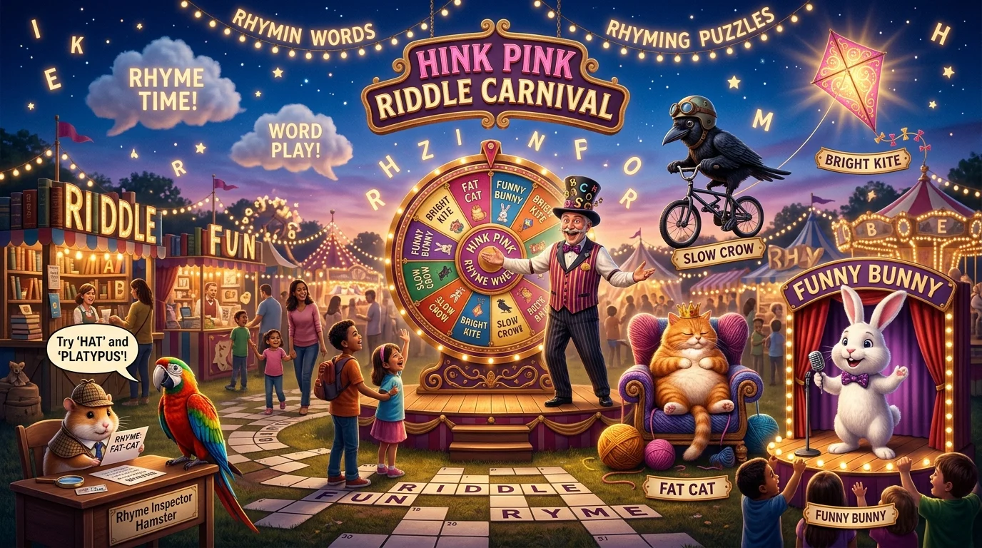 Hink Pink Riddles With Answers
