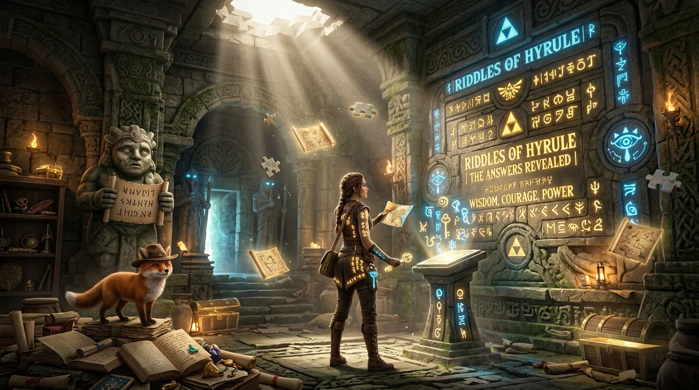 Riddles of Hyrule answers